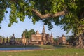 Sukothai historical park Royalty Free Stock Photo