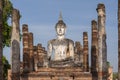 Sukothai historical park Royalty Free Stock Photo