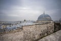 Sulaimanya mosque`s domes and minarets