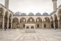 Sulaimanya mosque` yard, arches, domes, minarets interior Islamic architecture