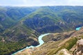 Sulak Canyon in Dagestan, Russia