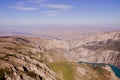 Sulak canyon in sunny Caucasus Royalty Free Stock Photo