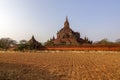 Sulamani Temple in Bagan, Myanmar Royalty Free Stock Photo