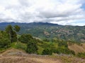 Sulawesi mountains Royalty Free Stock Photo