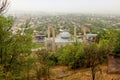 Sulayman Too mosque in Osh city, Kyrgyzstan Royalty Free Stock Photo