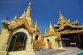 Sule Pagoda in Yangon, Burma, Asia Royalty Free Stock Photo