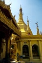 Sule Pagoda Yangon Myanmar Burma Royalty Free Stock Photo