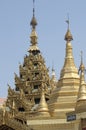 Sule Pagoda Yangon Myanmar Burma Royalty Free Stock Photo