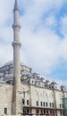 The Suleyman Fatih Mosque in the city of Istanbul. Royalty Free Stock Photo