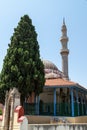 Suleyman Pasha Mosque in the old town of Rhodes city