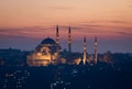Suleymanie Mosque Istanbul Royalty Free Stock Photo