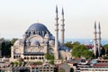 The Suleymaniye Camii mosque in the center of Ista