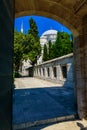 Suleymaniye Mosque in the Fatih district of Istanbul, Turkey. Travel concept of historical part