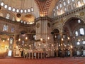 Suleymaniye mosque in Istanbul, Turkey