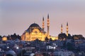 Suleymaniye Mosque in Istanbul, Turkey