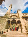 Suleymaniye Mosque. Suleymaniye Camii. Minaret, marmara. Sulaymaniye Mosque Exterior Turkey October 29, 2019, Istanbul.