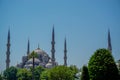 Suleymaniye mosque in Sultanahmet Istanbul Turkey ottoman landmark Royalty Free Stock Photo
