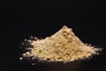 Sulfur or sulfur is a chemical element used for sulfuric acid for batteries, gunpowder making and rubber vulcanization