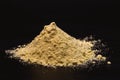 Sulfur or sulfur is a chemical element used for sulfuric acid for batteries, gunpowder making and rubber vulcanization