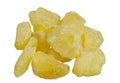 Sulfur mineral isolated