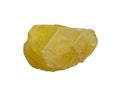 Sulfur mineral isolated