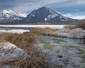 Sulfur Mountain and Vermilion Lakes