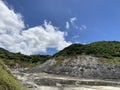 Sulfur Valley-Datun Volcanic Observatory on the southwest side of Yangmingshan National Park