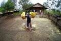 Sulfur worker