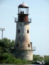 Sulina old lighthouse in Danube Delta, Tulcea, Romania Royalty Free Stock Photo