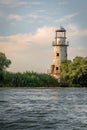 Sulina old lighthouse - XVIII century, Danube Delta Royalty Free Stock Photo
