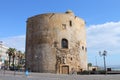 Sulis Tower Alghero Italy Sardinia Royalty Free Stock Photo