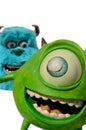 Sulley and Mike from Monsters inc