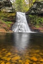 Sullivan Falls Reflection Royalty Free Stock Photo