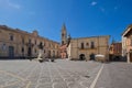 Sulmona, L`Aquila, Italy - 25 August 2022: The Piazza XX Settembre in Sulmona Royalty Free Stock Photo