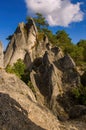 Sulov Rock in Slovakia, a sought-after tourist location.