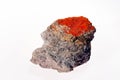 sulphide mineral realgar Royalty Free Stock Photo