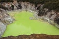 Sulphur lake in Waiotapu Royalty Free Stock Photo