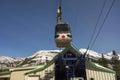 Sulphur Mountain Gondola Banff National Park Royalty Free Stock Photo