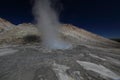 Sulphur Spring Mounten (Crater Hills Geyser) Yellowstone NP USA Royalty Free Stock Photo