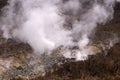 Sulphurous vapor, Owakudani, Japan