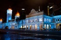 Sultan Abdul Samad Building at night Royalty Free Stock Photo