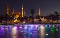 Sultan Ahmed Mosque Blue Mosque, Istanbul, Turkey. Royalty Free Stock Photo