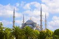 Sultan Ahmed Mosque Blue Mosque, Istanbul, Turkey. Royalty Free Stock Photo