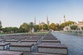 The Sultan Ahmed Mosque in Istanbul Turkey Royalty Free Stock Photo