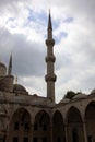 Sultan Ahmed Mosque and Minarete Royalty Free Stock Photo