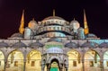 Sultan Ahmet Mosque (Blue Mosque) in Istanbul Royalty Free Stock Photo