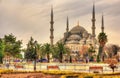 Sultan Ahmet Mosque (Blue Mosque) in Istanbul Royalty Free Stock Photo