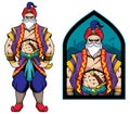 Sultan King Mascot