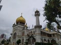 Sultan mosque Singapore photo Royalty Free Stock Photo