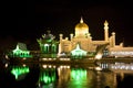 Sultan Omar Ali Saifuddien Mosque, Brunei Royalty Free Stock Photo